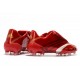 Comprar  Botas de fútbol Adidas X F506 FG Tunit Laceless Rojo Blanco