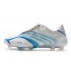 Tienda  Botas de fútbol Adidas X F506 FG Tunit Laceless Blanco Azul