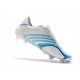 Tienda  Botas de fútbol Adidas X F506 FG Tunit Laceless Blanco Azul
