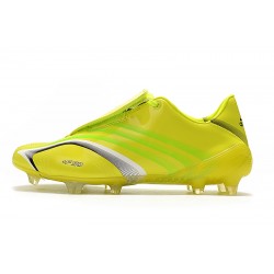 Botas de fútbol Adidas X F506 FG Tunit Laceless Amarillo