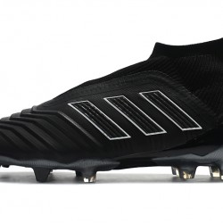Botas de fútbol Adidas Predator 18+ FG Todo negro