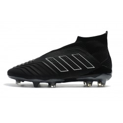 Botas de fútbol Adidas Predator 18+ FG Todo negro