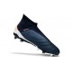 Mejor calidad  Botas de fútbol Adidas Predator 18+ FG Azul oscuro Rosado Blanco