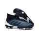 Mejor calidad  Botas de fútbol Adidas Predator 18+ FG Azul oscuro Rosado Blanco