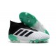 Calidad superior  Botas de fútbol Adidas Predator 18+ FG Blanco Negro Verde