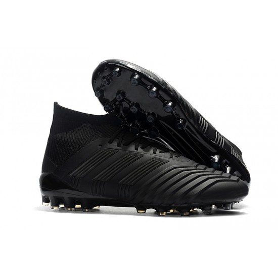 Explorar  Botas de fútbol Adidas Predator 18.1 AG Todo negro