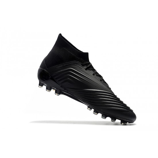 Explorar  Botas de fútbol Adidas Predator 18.1 AG Todo negro