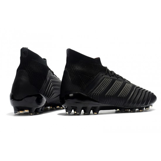 Explorar  Botas de fútbol Adidas Predator 18.1 AG Todo negro