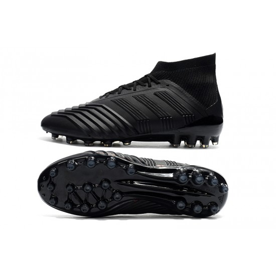 Explorar  Botas de fútbol Adidas Predator 18.1 AG Todo negro
