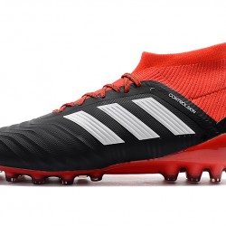 Botas de fútbol Adidas Predator 18.1 AG Negro Rojo Blanco