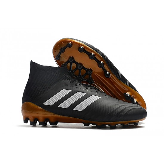 Descubrir  Botas de fútbol Adidas Predator 18.1 AG Negro Blanco