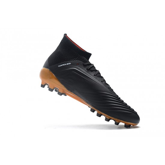 Descubrir  Botas de fútbol Adidas Predator 18.1 AG Negro Blanco