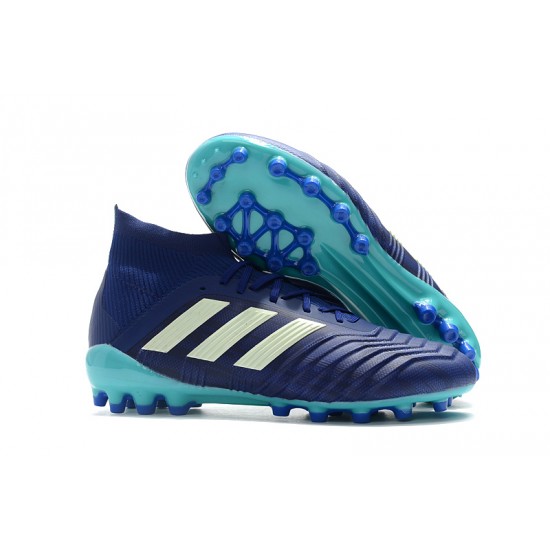 Comprar  Botas de fútbol Adidas Predator 18.1 AG Azul Blancoa