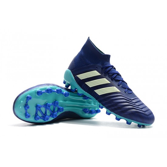 Comprar  Botas de fútbol Adidas Predator 18.1 AG Azul Blancoa