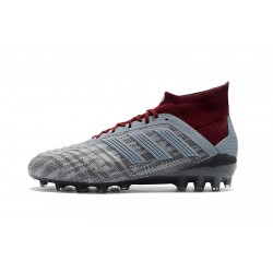 Botas de fútbol Adidas Predator 18.1 AG Dark Gris Rojo