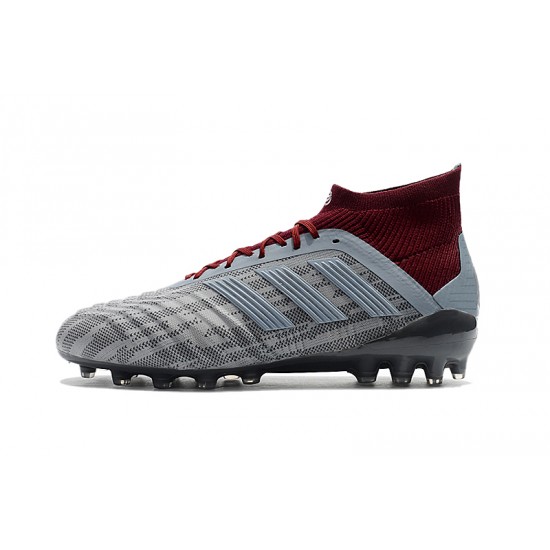 Comprar  Botas de fútbol Adidas Predator 18.1 AG Dark Gris Rojo