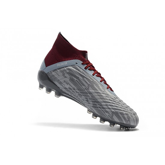 Comprar  Botas de fútbol Adidas Predator 18.1 AG Dark Gris Rojo