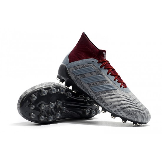 Comprar  Botas de fútbol Adidas Predator 18.1 AG Dark Gris Rojo
