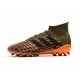 Explorar  Botas de fútbol Adidas Predator 18.1 AG Naranja Verde Negro
