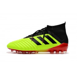 Botas de fútbol Adidas Predator 18.1 AG Amarillo Negro Rojo