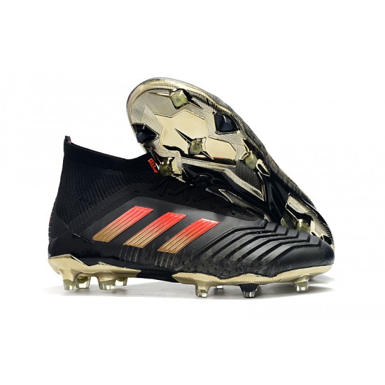 Comprar ahora  Botas de fútbol Adidas Predator 18.1 FG Negro Dorado Rojo