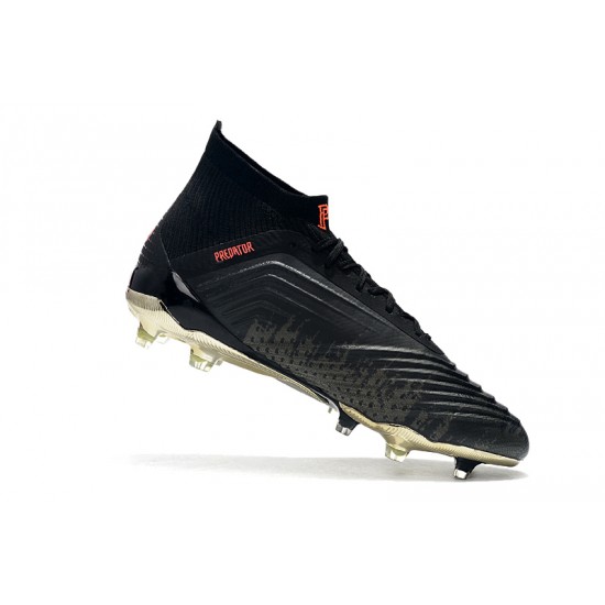 Comprar ahora  Botas de fútbol Adidas Predator 18.1 FG Negro Dorado Rojo