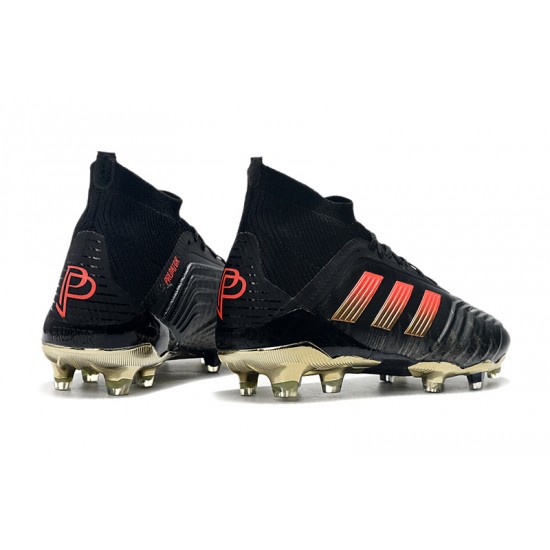 Comprar ahora  Botas de fútbol Adidas Predator 18.1 FG Negro Dorado Rojo