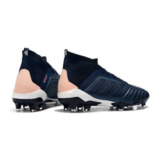 Mejor calidad  Botas de fútbol Adidas Predator 18.1 FG Azul oscuro Negro