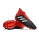 Explorar  Botas de fútbol Adidas Predator 18+AG Negro Blanco Rojo