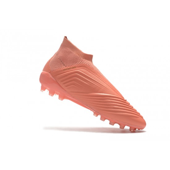 Descubrir  Botas de fútbol Adidas Predator 18+AG Rosado