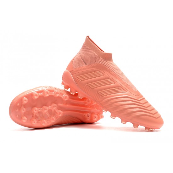 Descubrir  Botas de fútbol Adidas Predator 18+AG Rosado