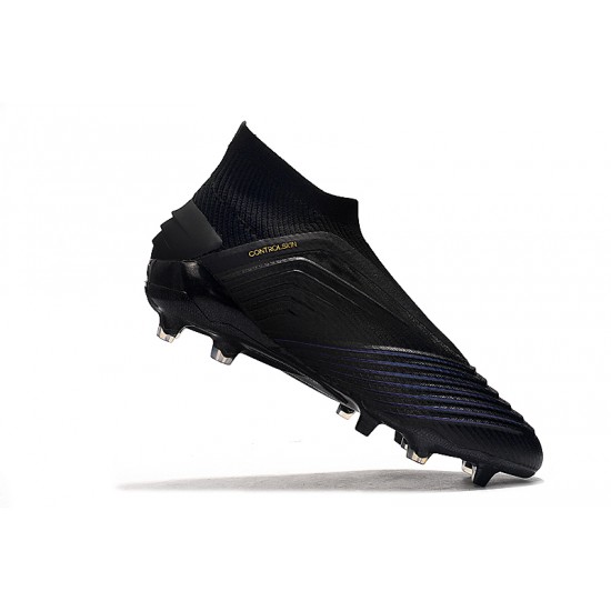 Tienda  Botas de fútbol Adidas Predator 19+ FG 25th Anniversaire Todo negro