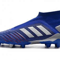 Botas de fútbol Adidas Predator 19+ FG 25th Anniversaire Azul Plata