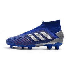 Botas de fútbol Adidas Predator 19+ FG 25th Anniversaire Azul Plata