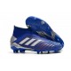 Tienda  Botas de fútbol Adidas Predator 19+ FG 25th Anniversaire Azul Plata