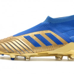 Botas de fútbol Adidas Predator 19+ FG 25th Anniversaire Dorado Azul