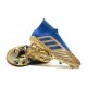 Descubrir  Botas de fútbol Adidas Predator 19+ FG 25th Anniversaire Dorado Azul