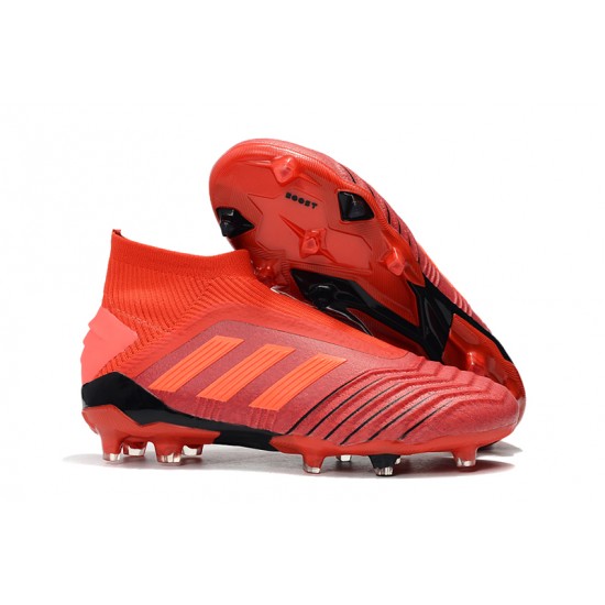 Mejor calidad  Botas de fútbol Adidas Predator 19+ FG 25th Anniversaire Naranja