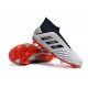 Descubrir  Botas de fútbol Adidas Predator 19+ FG 25th Anniversaire Plata Negro Blanco