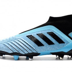 Botas de fútbol Adidas Predator 19+ FG 25th Anniversaire Cielo azul Negro