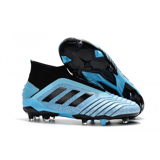 Comprar ahora  Botas de fútbol Adidas Predator 19+ FG 25th Anniversaire Cielo azul Negro