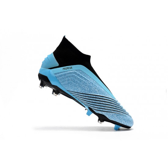 Comprar ahora  Botas de fútbol Adidas Predator 19+ FG 25th Anniversaire Cielo azul Negro