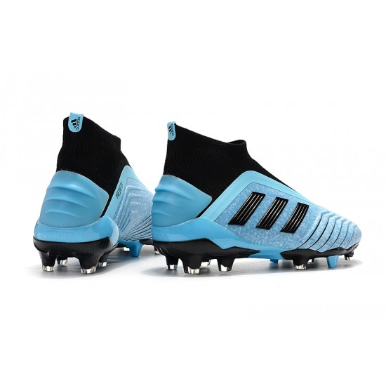 Comprar ahora  Botas de fútbol Adidas Predator 19+ FG 25th Anniversaire Cielo azul Negro