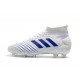 Explorar  Botas de fútbol Adidas Predator 19+ FG 25th Anniversaire Blanco Azul