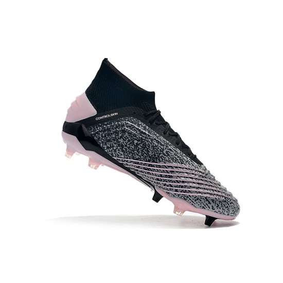 Explorar  Botas de fútbol Adidas Predator 19+ FG Archetic 25th Anniversaire Gris Plata Rosado