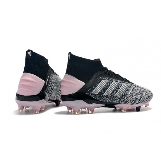 Explorar  Botas de fútbol Adidas Predator 19+ FG Archetic 25th Anniversaire Gris Plata Rosado