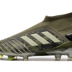 Botas de fútbol Adidas Predator 19+ FG Ejercito verde