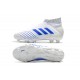 Alta calidad Botas de fútbol Adidas Predator 19+ FG Virtuso 25th Anniversaire Blanco Azul