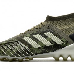 Botas de fútbol Adidas Predator 19.1 AG Ejercito verde
