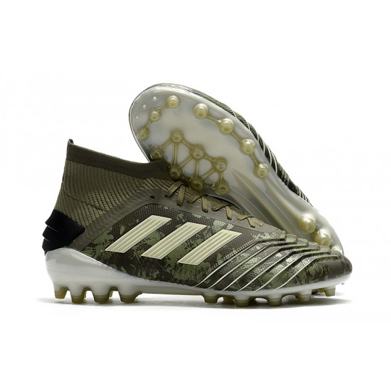 Tienda  Botas de fútbol Adidas Predator 19.1 AG Ejercito verde